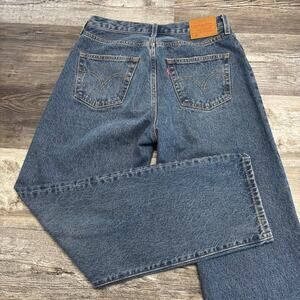 Levis Premium 501XX Red Tab Blue Mens 28x29 Straight Leg Button Fly Denim Jeans
